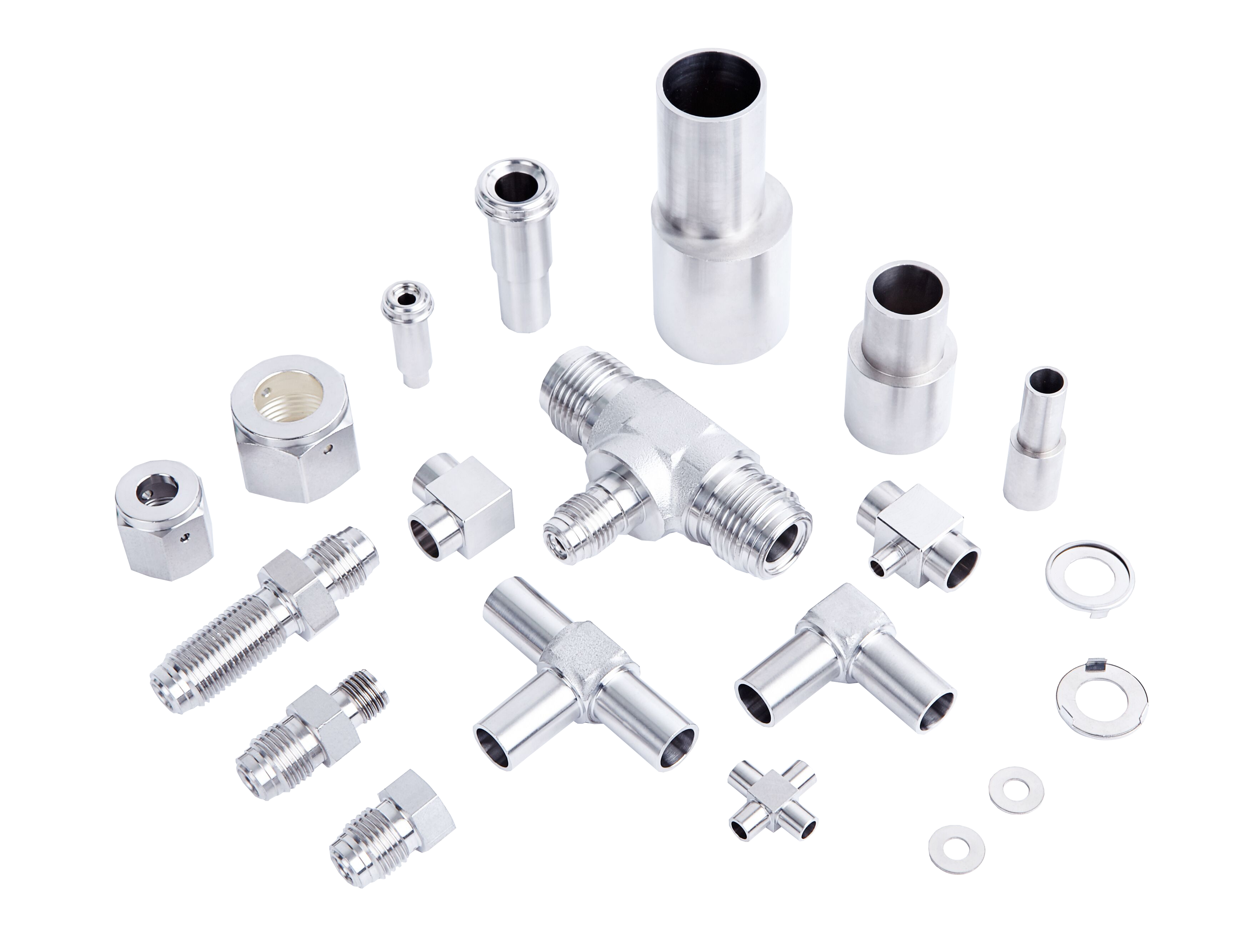 photo of assorted clean fittings