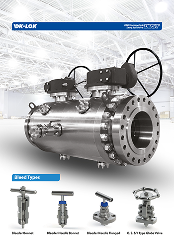 catalog page of dbst dbb trunnion side entry ball valve